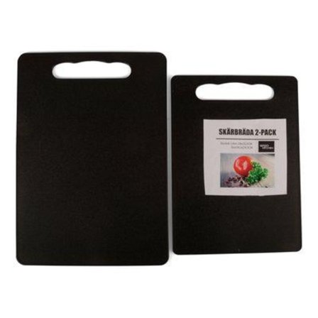 Skärbräda 2-pack Svart Senso Kitchen