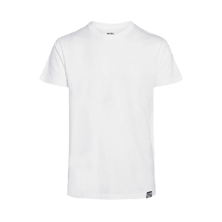 Mads Nørgaard Fine Jersey Thor Tee FAV T-shirts Herr Vit XXXL