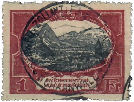 Liechtenstein 1921 - MICHEL 60 - Stemplet