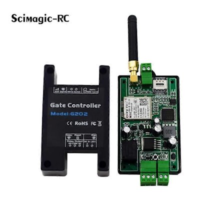 Portkontroller GSM Portåpner G202 SMS Fjernkontroll Enkel Relébryter For Skyve- og Svingende Garasjeport 2022 Ny