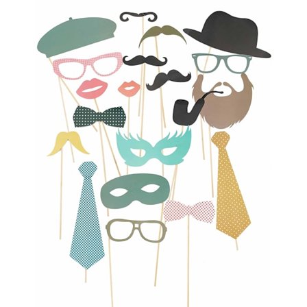 Retro fotoboks-sæt 20 dele