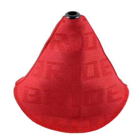 Hot JDM Style Bride Canvas Universal Gearknop Gearskifte Støvle Cover Rød og Sort Gearskifteknop Kraver~01011
