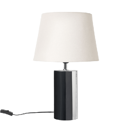 Åhléns Home Bordslampa med skärm HELIA Belysning Silver ONESIZE
