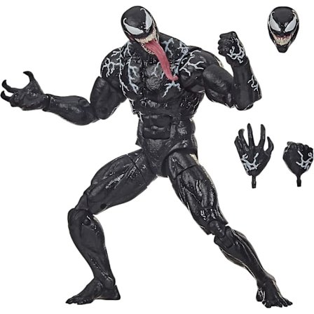 Marvel Legends Series Venom 6-tums samlarobjekt actionfigur Venom leksak, premiumdesign och 3 tillbehör