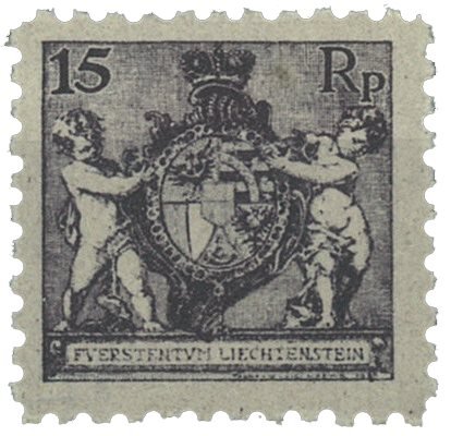 Liechtenstein 1921 - MICHEL 52A - Ubrugt