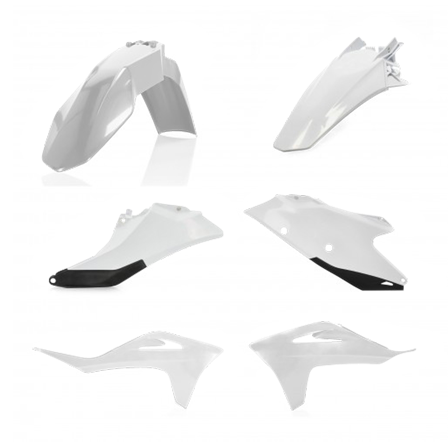 Kit Plastiche Acerbis Bianco-Nero - Gas Gas MC 125 2021-2022