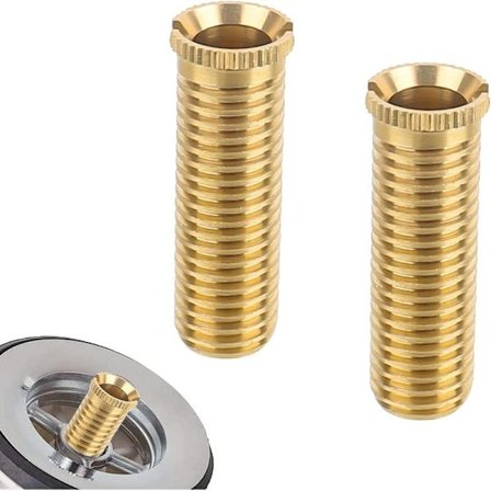 2 stk. 40 mm Køkkenvask Si Skrue Hul Skrue, Køkkenvask Kurv Si Skrue til Vask Si Prop