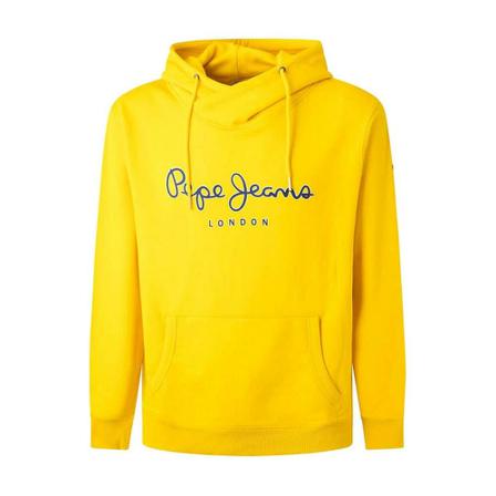 Pepe Jeans, Sudadera George Hoodie Żółty, Mężczyzna, Rozmiar: S