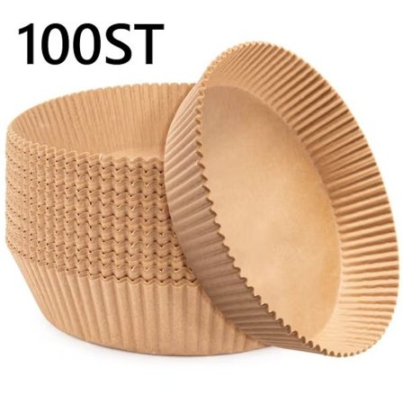 100-Pack Air Fryer Engångspapper För Fritös