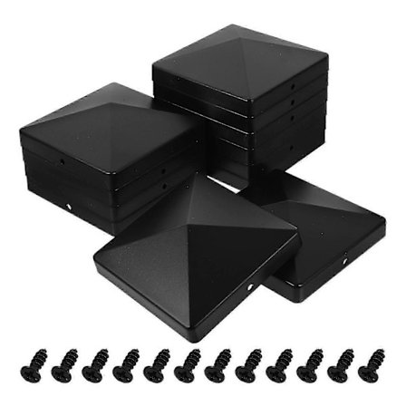 12 st Stolplock Plast Staketstolplock Staketstolpsskydd Plast Staketstolpsskydd[D]