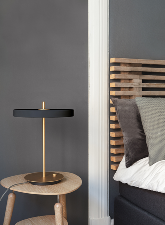 Asteria bordlampe H42 - sort