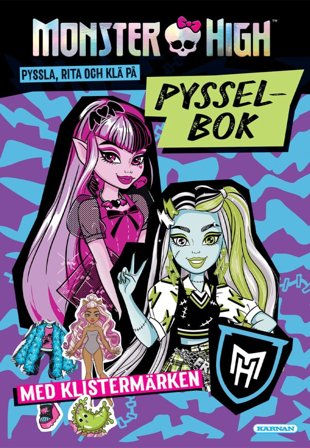 KÄRNAN PYSSELBOK MONSTER HIGH Skapa & pyssla Unisex ONESIZE