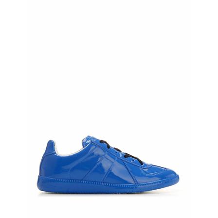 Maison Margiela Sneakers , Blauw , Heren , Maat: 40 EU