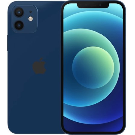 iPhone 12 Blue 64 GB Klass B 100% batteri (refurbished)