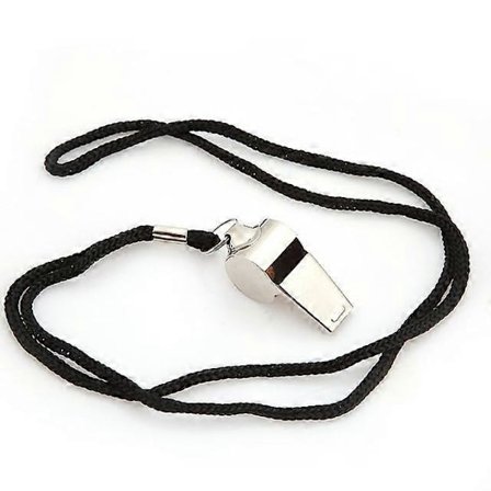 Fløyte i rustfritt stål - Førstehjelpsfløyte - Fotball - Basket - Hockey - Baseball - Sportsdommerfløyte - Overlevelse - Utendørs