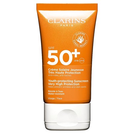 Clarins Dry Touch Sun Care Cream SPF 50+ 50 ml, Skincare, Solpleje, Solcreme