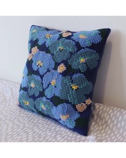 Kudde Blått Blomster-Groves