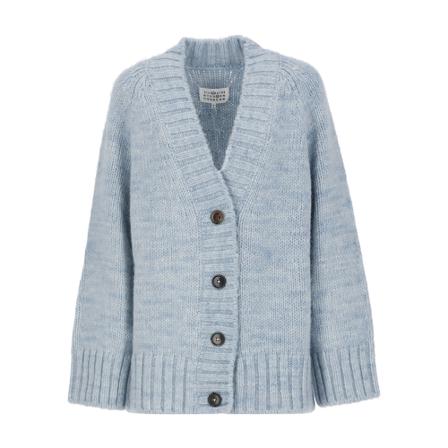 Maison Margiela Cardigans Blå, Dame