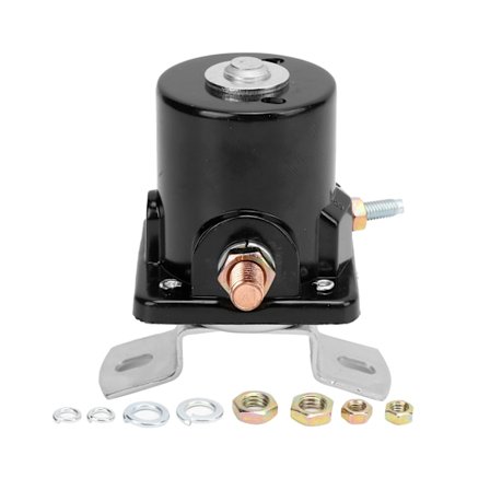 12V 3-polig startrelä solenoid 8N11450 tillbehörsersättning för Ford traktor 2N 8N 9N