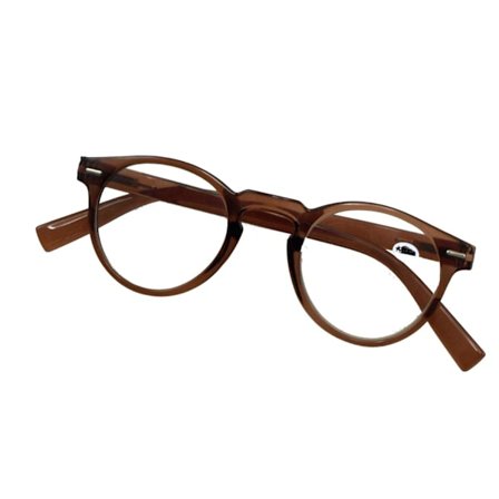 DUGA Läsglasögon 2,50 Brun