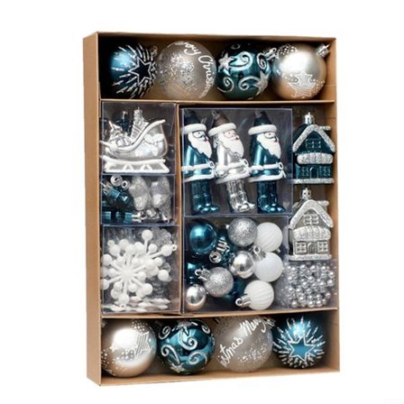 Julekugler Kugleformet Juletræspynt Sæt Julepynt Hængende Juletræspynt