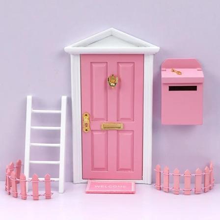 Miniatyyri Puu Tonttu Ovi Hammas Keiju Ovi Mini House Asusteet Teeskentely Leikki Lelu Lahja lapsille