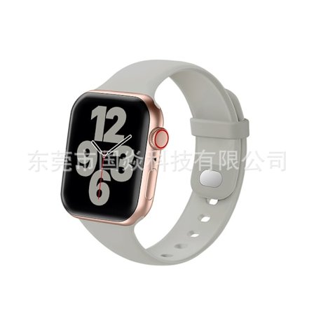 Klokkereim for Apple Watch iWatch 42/44/45 rock ash