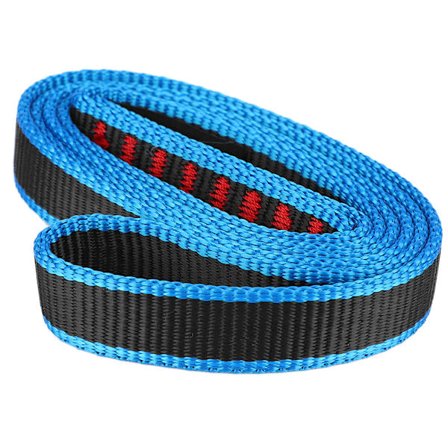 1 stk utendørs klatretau fjellklatring sikkerhetsbelte rask nedoverbakke flate belter (120*1,6 cm)