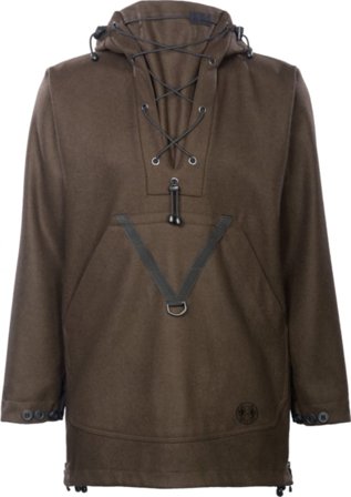 Petromax Men's Waldmack Loden Anorak Men unlined jacket Brown M