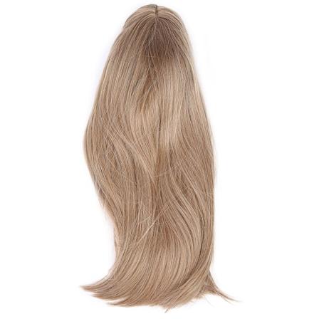 Langt lige blond pandehårsparyk til kvinder - Cosplay-fest - Stilfuld syntetisk paryk 56 cm (LC167-6)