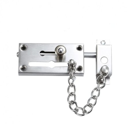 Dørkjede, Anti-tyveri dør låsekjeder, Skyvedør sikkerhetslås for familie, hotell, leilighet, gårdsplass