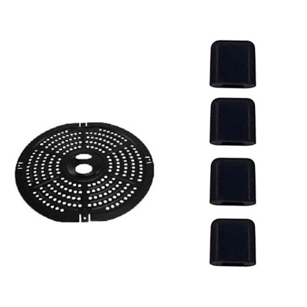 Luftfrityrkurv-utskiftingsgrillpanne for Ninja Luftfrityr, Ikke-klebende stekepanne, Luftfrityrtilbehør