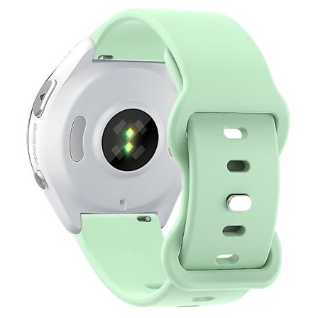 För Huawei Watch GT 3 42mm/GT 3 Pro 43mm Universal 20mm Silikonklockarmband Fjärilsformade Spänne