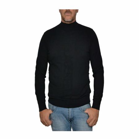 Karl Lagerfeld, Turtleneck Zwart, Heren, Maat:S,wol