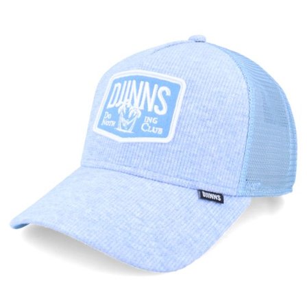 Djinns - Blå trucker Keps - Hft Dnc Wafflemelange Sky A-Frame Trucker @ Hatstore