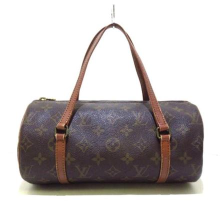 Louis Vuitton Vintage, Pre-owned Bag Bruin, Dames, Maat:ONE Size,leather