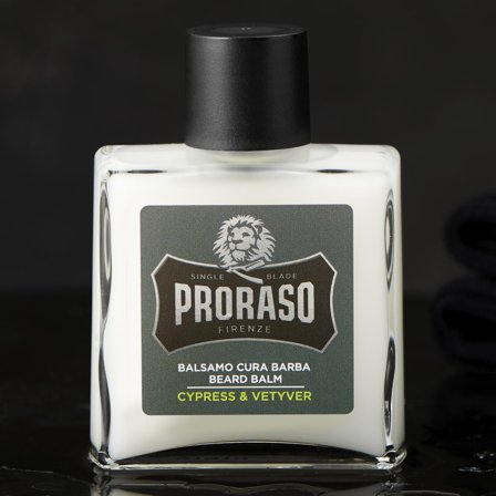 Bálsamo para barba de ciprés y vetiver 100 ml para hombres - Acondicionadores para barba