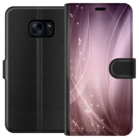 Samsung Galaxy S7 Lommeboketui Lavendel Støv