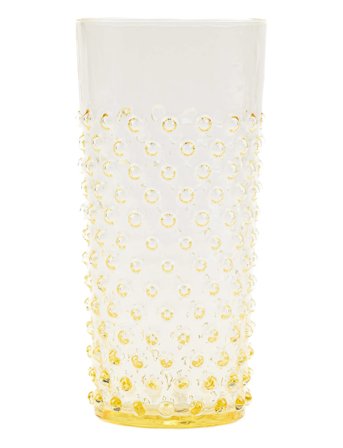 Anna von Lipa Hobnail Long Drink - Yellow - 40 CL
