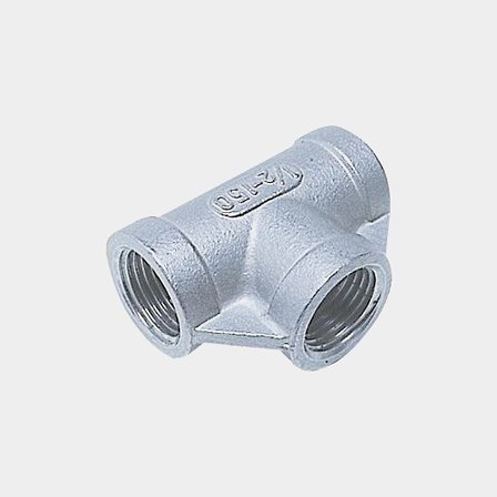 T-stuk voor buis 1852-Marine, roestvrij & zuurvast staal (AISI 316), 1 1/2" G (BSP) (intern)