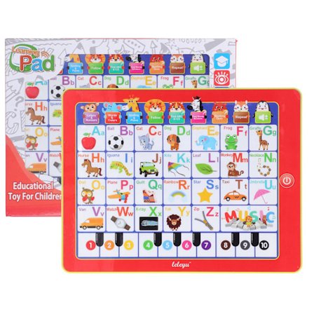 Lärande surfplatta pedagogisk barn förskole engelsk inlärningsmaskin för barn pojkar flickor