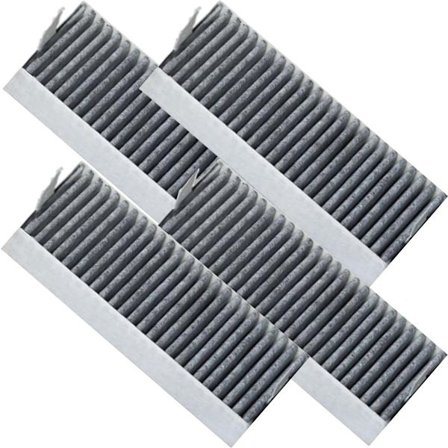4x kullfilter for kjøkkenvifte, passer til Neff, Siemens & Bosch 17007505 / 17004796 / HZ9VRCR0 HEZ9VRUD0 - 17007113