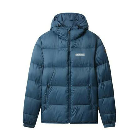Napapijri Down Jas , Blauw , Heren , Maat: M