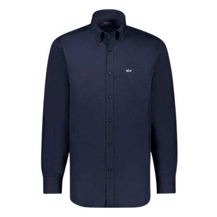 Paul & Shark Shirt , Blauw , Heren , Maat: 5XL