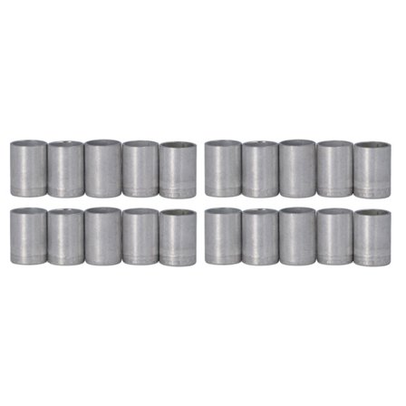 20 stk. Airconditionings-Slangeforbindelsesdæksel Aluminium AC Slange Rørforbindelsesdæksel Rørbeslag Dæksel 3/8in