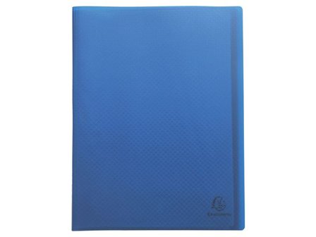 EXACOMPTA Demobok recycled 50 fickor blå - Lyreco - Kontorsmaterial - Pärmar och register - Demopärmar och demoböcker