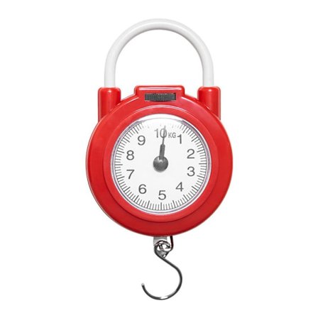 Hengende Skala Spring Scale RØD