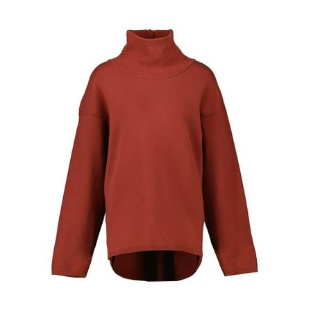 Elias Rumelis Turtleneck Rød, Dame Rullekraver