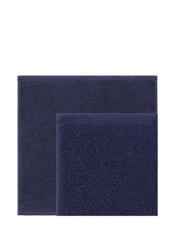 Plain Wash Towel Home Textiles Bathroom Textiles Towels & Bath Towels Guest Towels Blå Boss Home