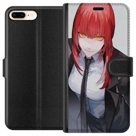 Apple Iphone 8 Plus Plånboksfodral Makima Chainsaw Man